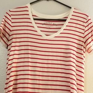 Red striped Aeropostale shirt